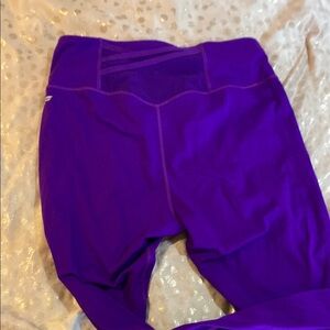 Fabletics Purple Leggings Comfortable Athletic Wear